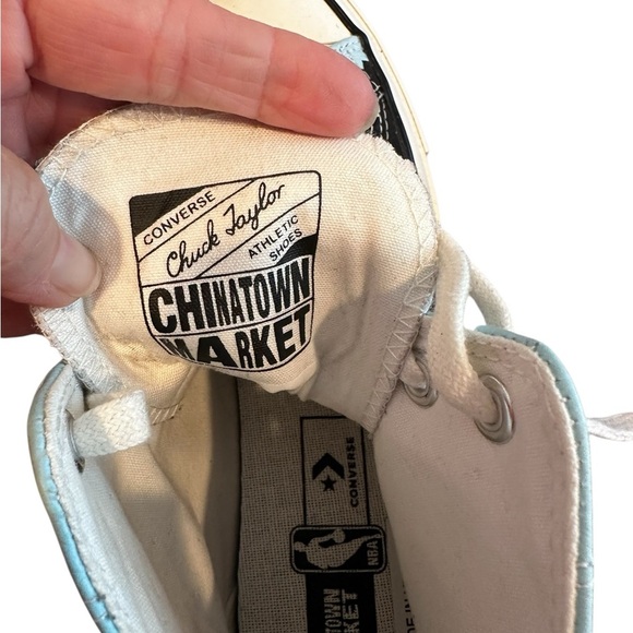 Converse Chuck Taylor High-Tops with White and Black Accents. - Picture 10 of 13